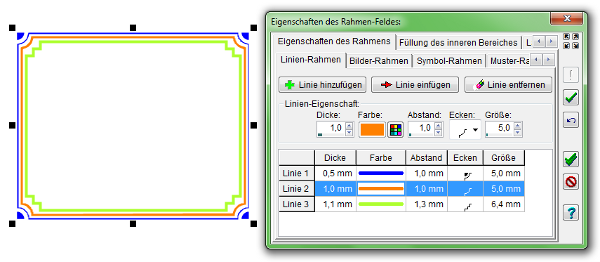Heyer's CD+DVD-Hüllen - Rahmenfeld