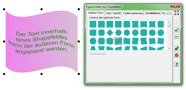 Heyer's Video-Cover - Shapefeld