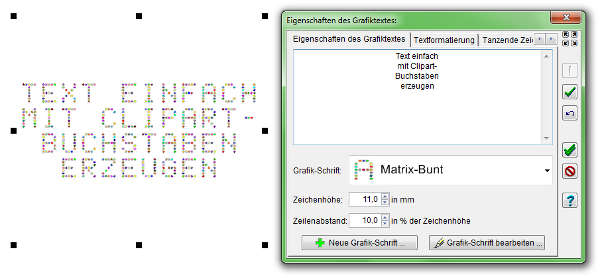 Heyer's CD+DVD-Hüllen - Grafiktextfeld