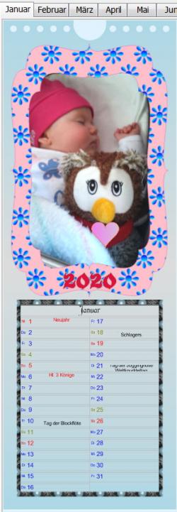 Fotokalender für Oma und Opa 2020 zu Weihnachten