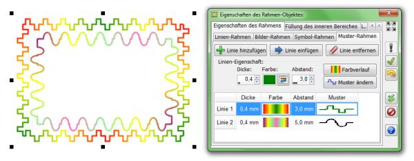 Heyer's Karten-Studio - Muster-Rahmen